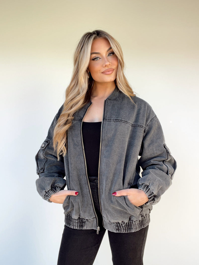 AGOLDE Charli Oversized Denim Jacket | Bloomingdale's